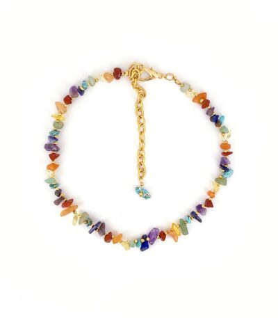 Chakra Gold Choker