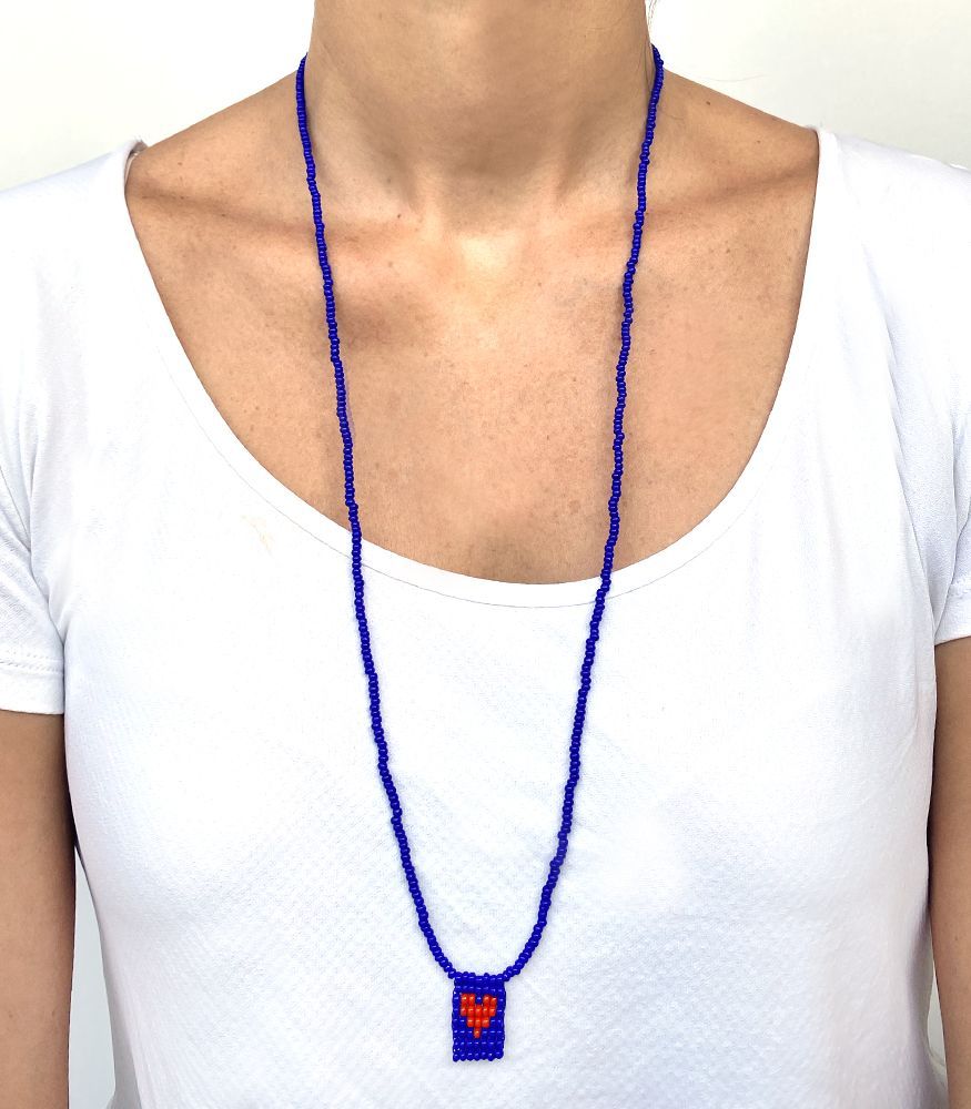 Cute Necklace Blue - Image 2