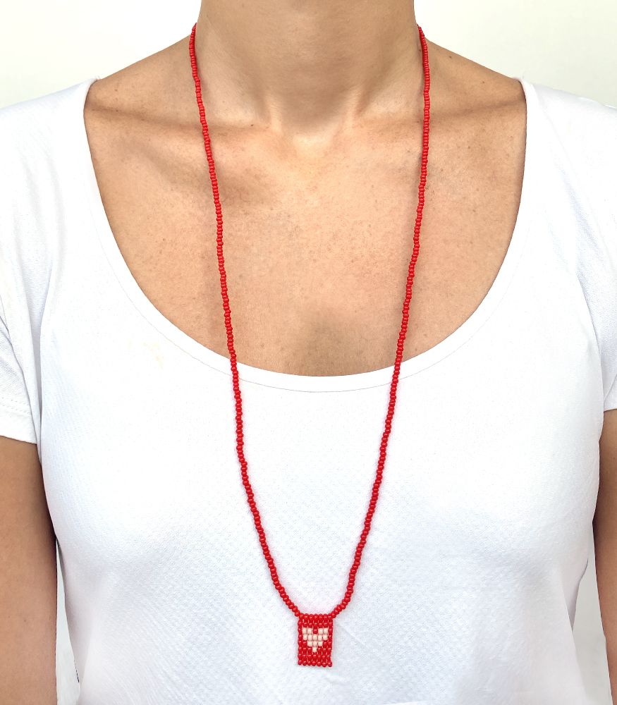 Cute Necklace Red - Image 2