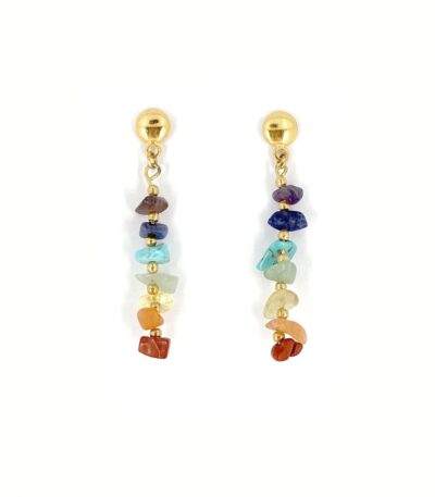 Chakra Gold Earrings