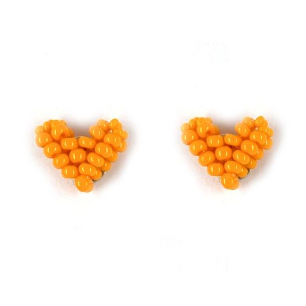 Love Earrings Yellow