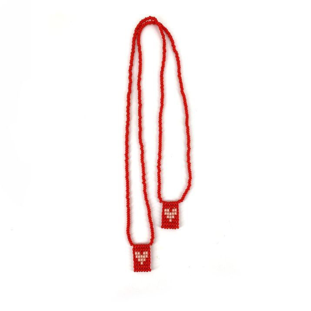 Cute Necklace Red