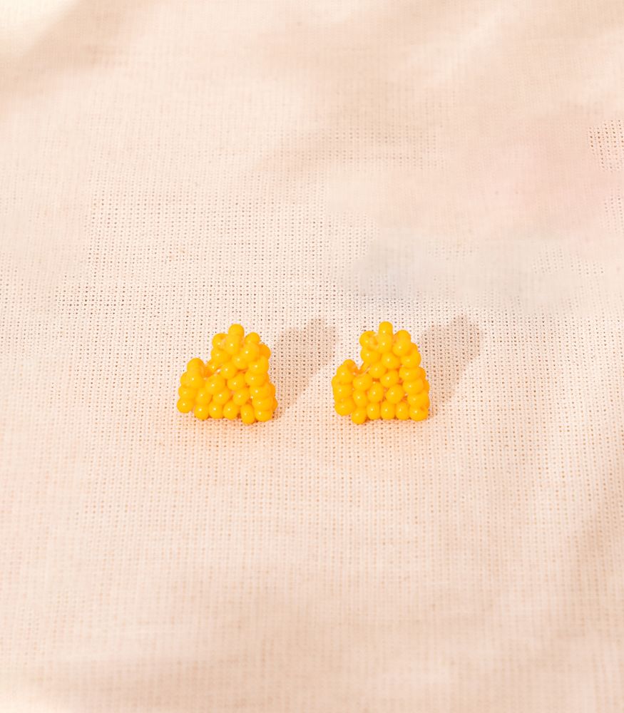 Love Earrings Yellow - Image 3