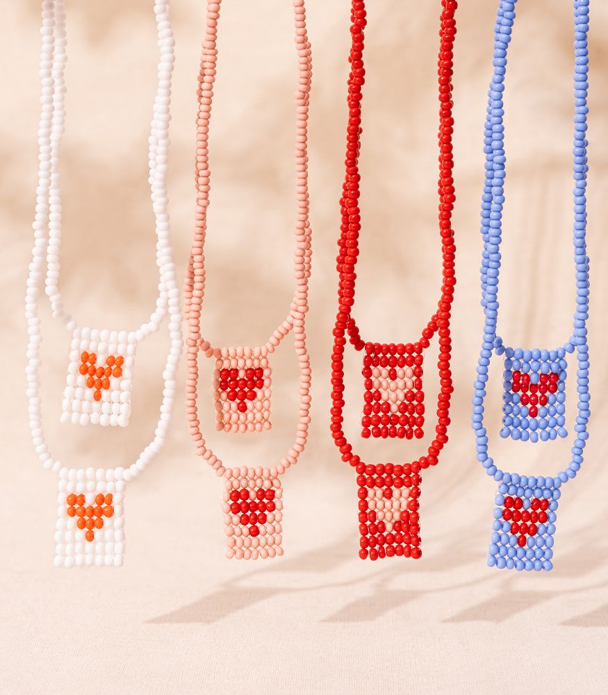 Cute Necklace Blue - Image 4