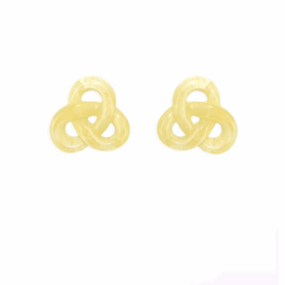 Baby Pretzel Earrings Raw