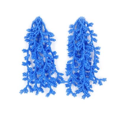 Seaweed Earrings Turquoise