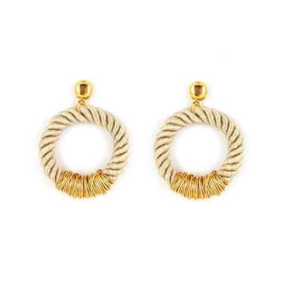 São Francisco Cord Earrings Raw