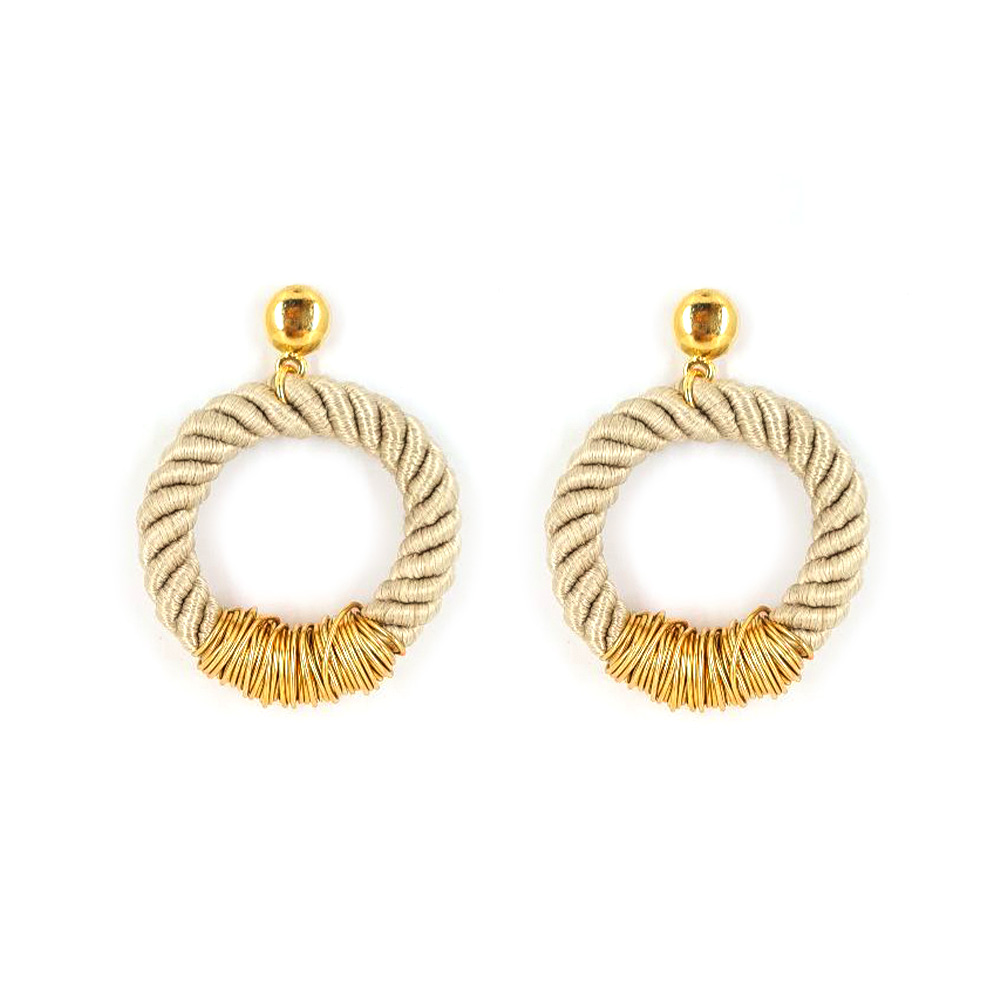 São Francisco Cord Earrings Raw