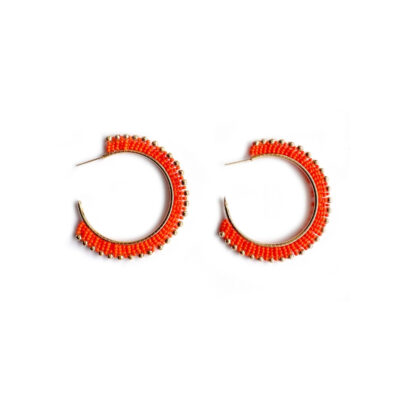 Laurina Earrings Orange