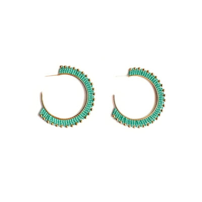 Laurina Earrings Aqua