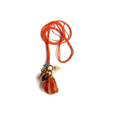 Aura Necklace Orange