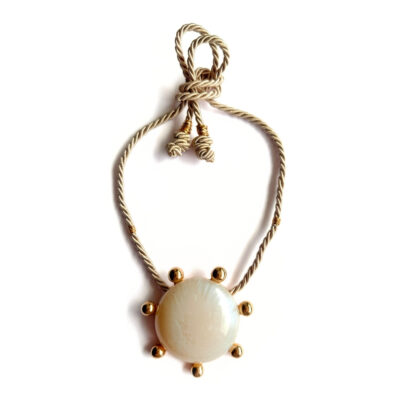 Sun Necklace Opaline